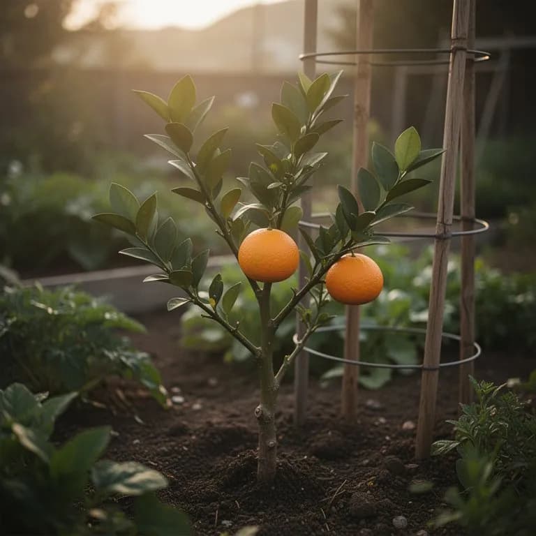 Orangequat - Anwachsen und Wurzelentwicklung