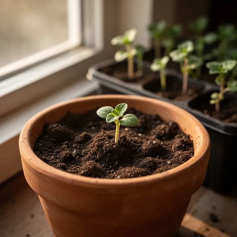 Goldener Oregano - Samenkeimung