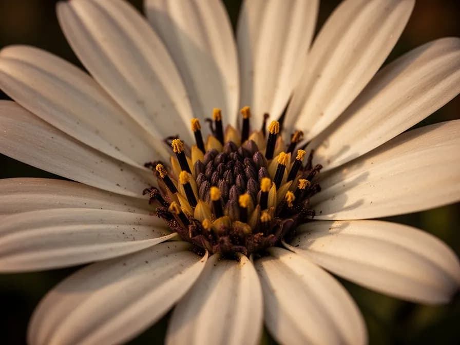 Gemischte Osteospermum-Sorten mit rosa, lila, gelben und weißen Blüten