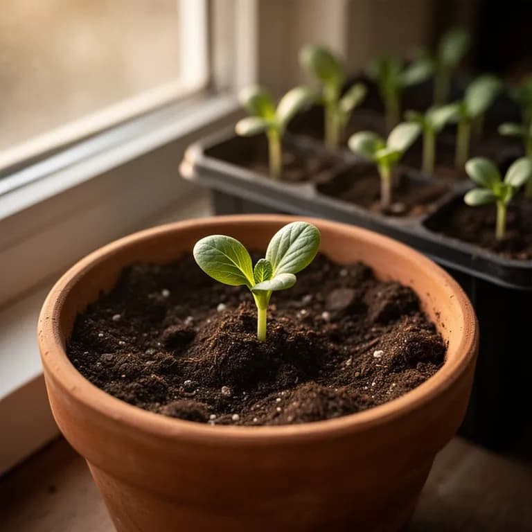 Baby Pak Choi - Samenkeimung
