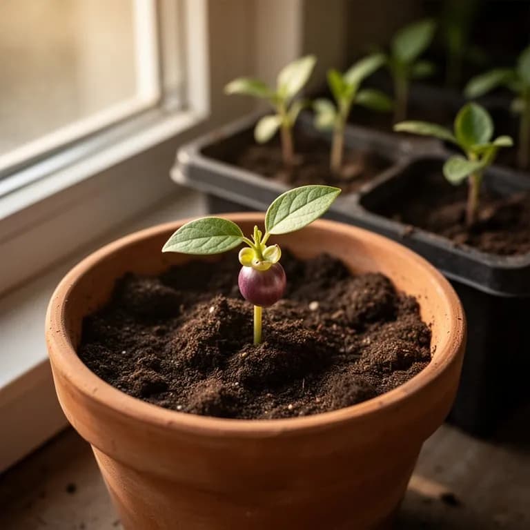 Maracuyá morado - Germinación