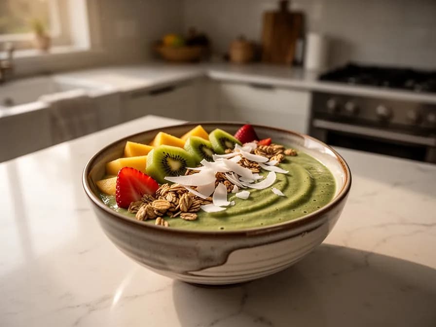 Klassischer Papau-Smoothie