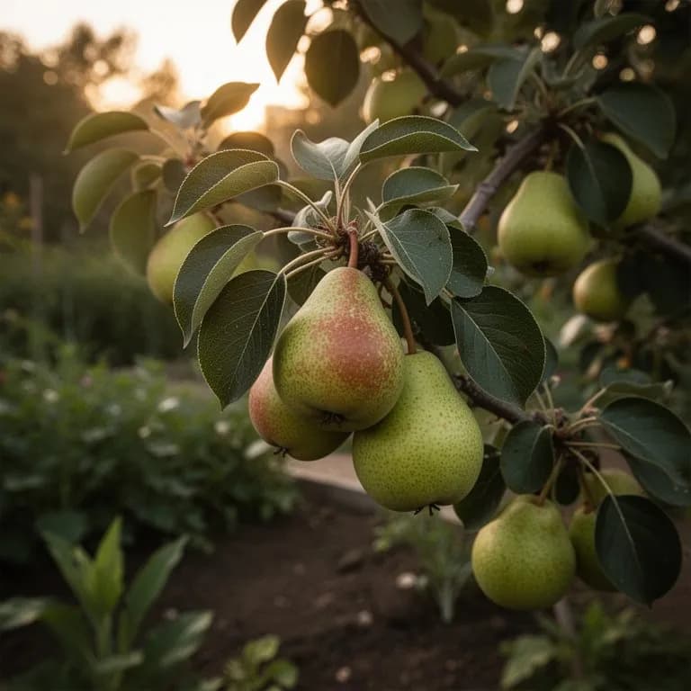 Anjou-Birne - Ruhe- und Kälteperiode
