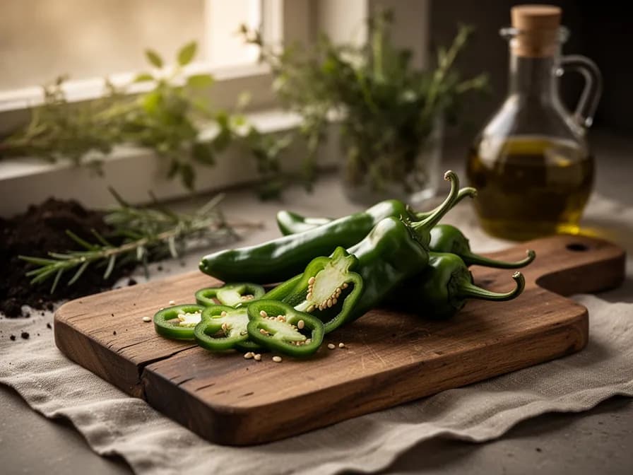 Classic Blistered Shishito Peppers