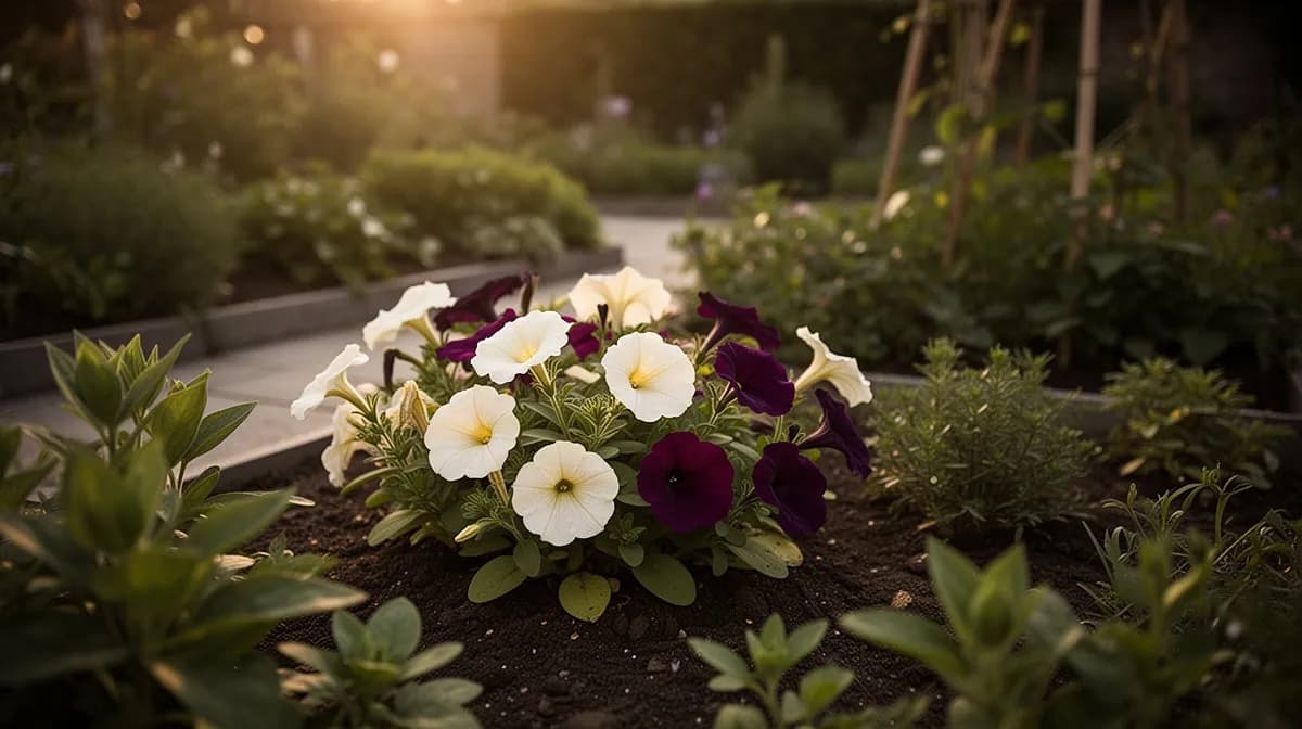 Petunia Flower Ice Cubes