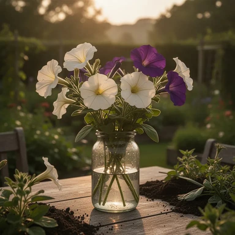 Supertunia Selbstbewässernde Hängeampel