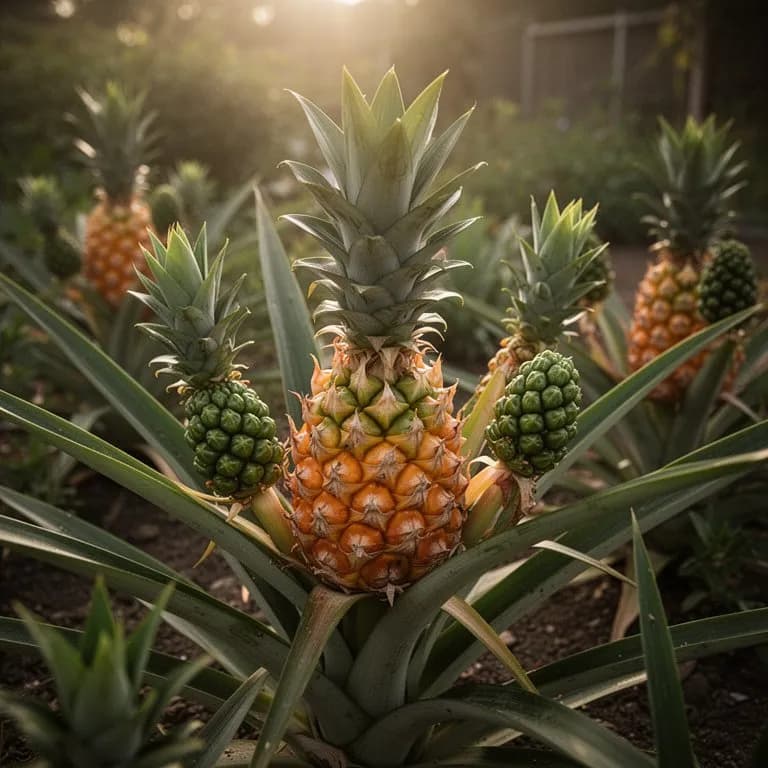 Ananas - Pflanzung & Etablierung