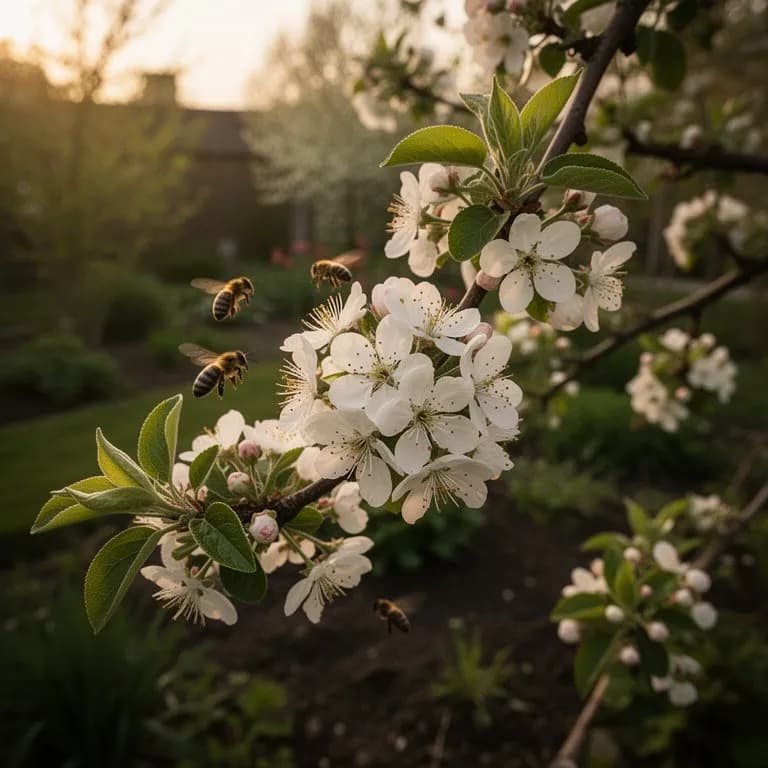 Weiße Pflaumenblüten am Stanley-Pflaumenbaum im Frühling