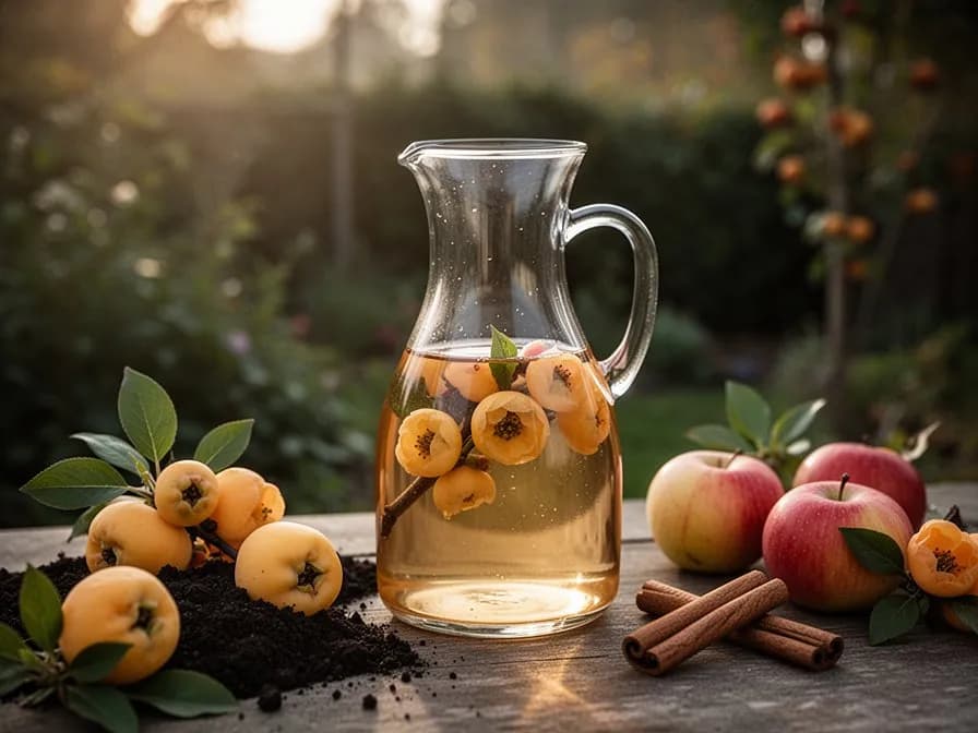 Quitten-Honig-Sirup