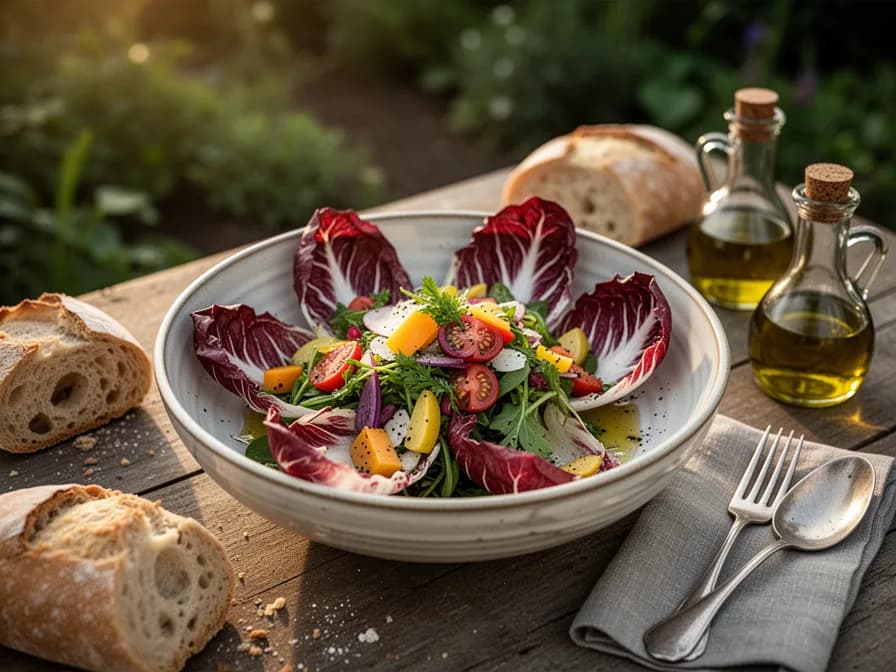 Gegrillter Radicchio mit Balsamico-Glasur