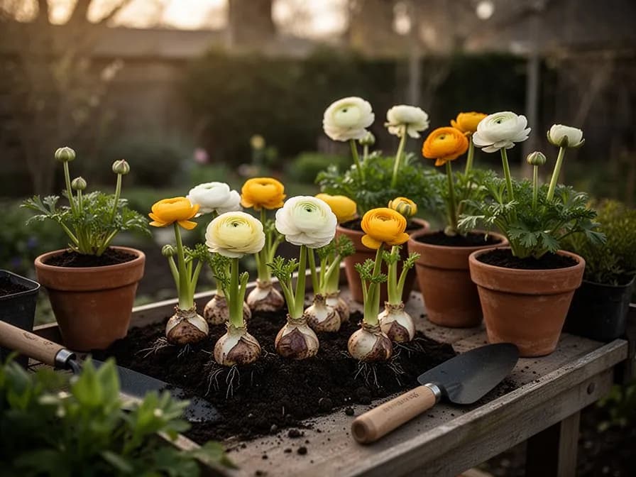 Classic Ranunculus Bridal Bouquet