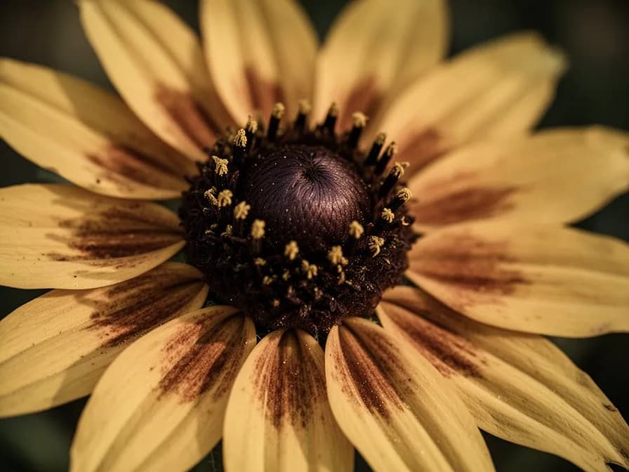 Rudbeckia-Trockenblumenarrangement