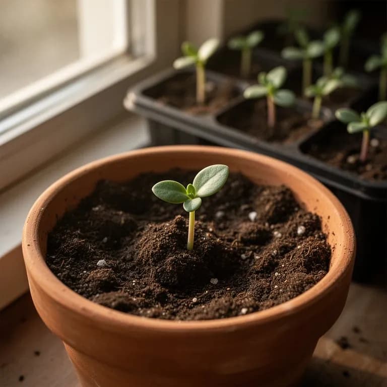 Arbusto Salado - Germinación