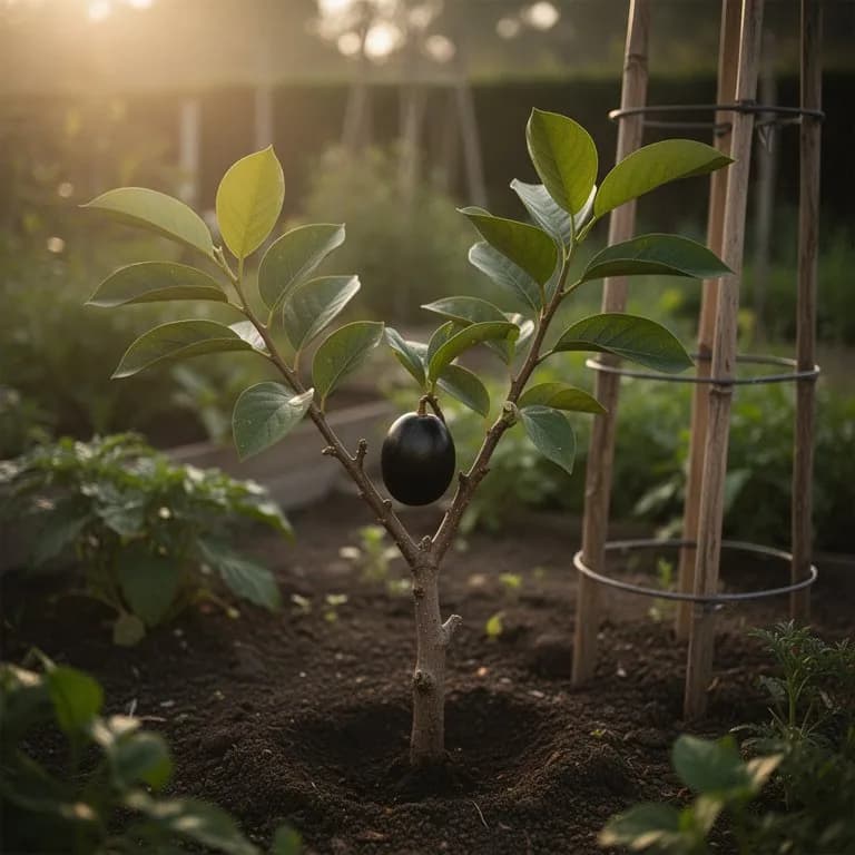 Schwarze Sapote - Samenkeimung und Sämlingsaustrieb