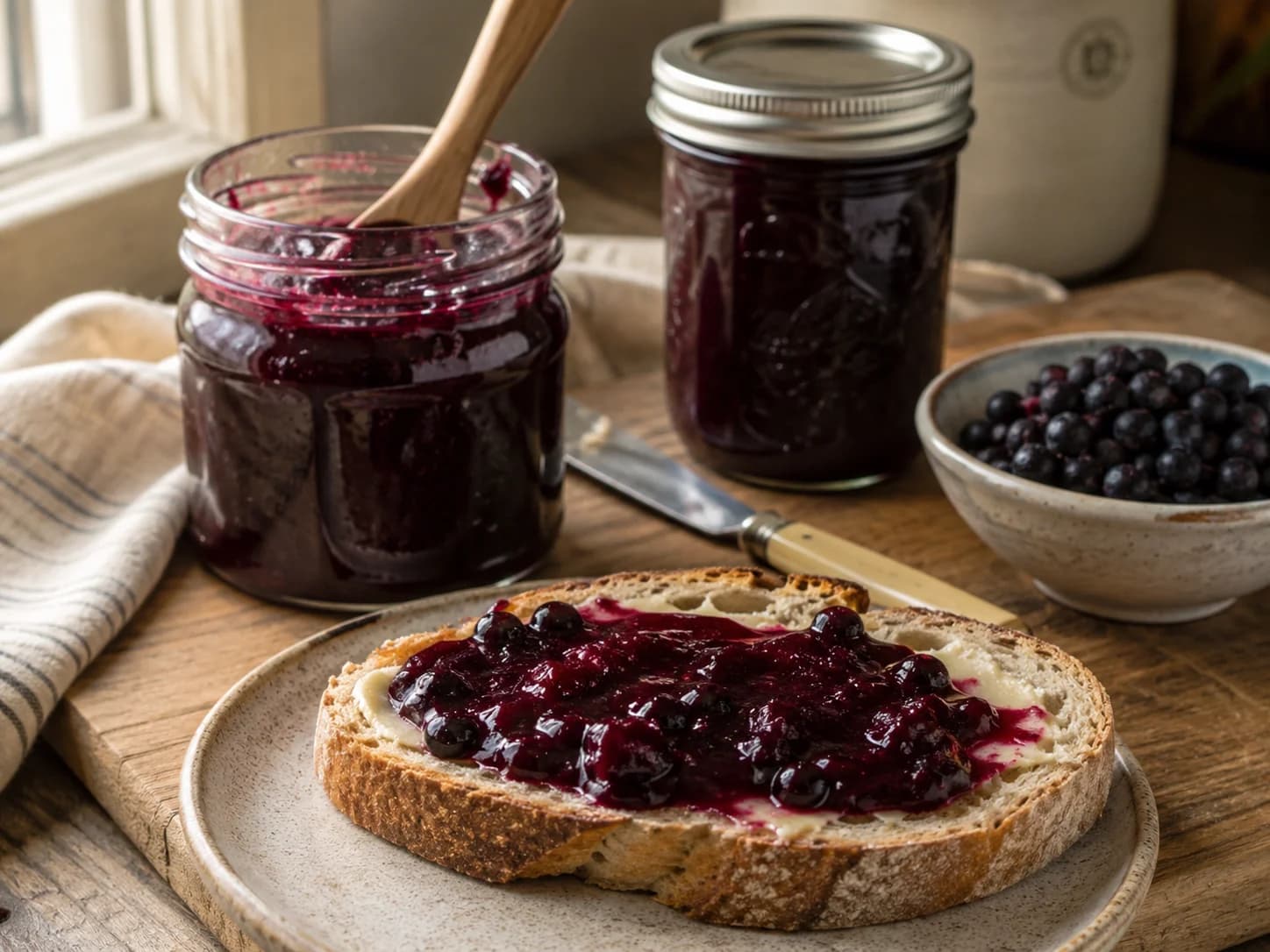 Small-Batch Saskatoon Berry Jam