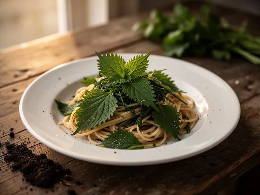 Tempura de hoja de shiso