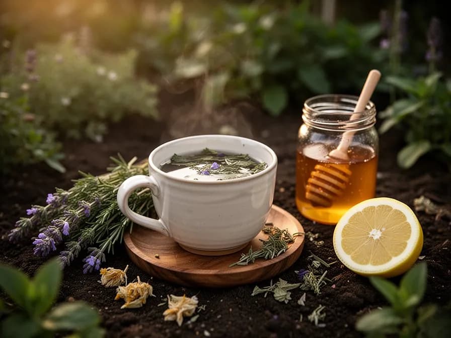 Té calmante de escutelaria