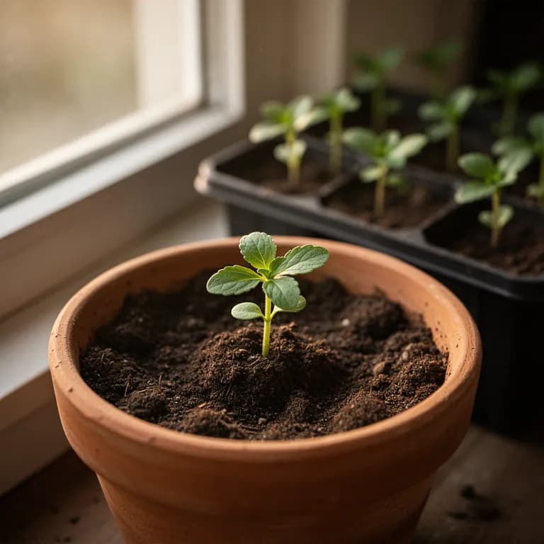 Stevia - Keimung