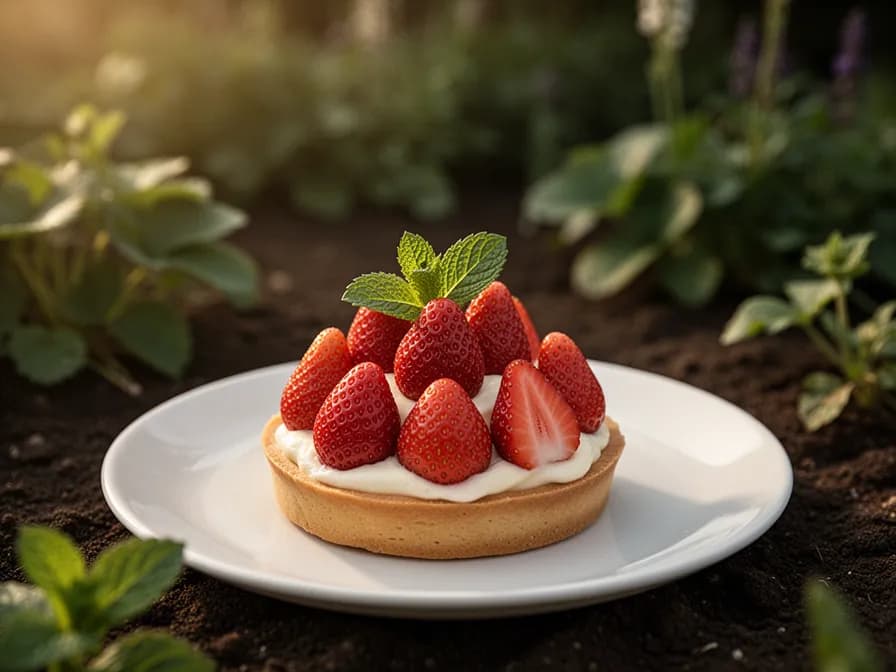 Gartenfrische Erdbeermarmelade (Kleine Menge)