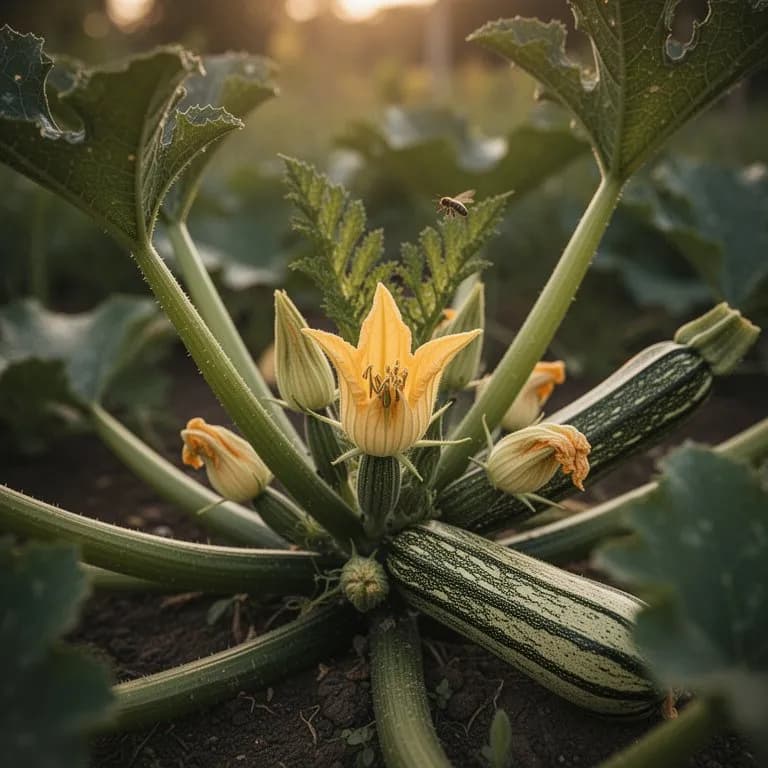 Mit Ricotta gefüllte Zucchiniblüten
