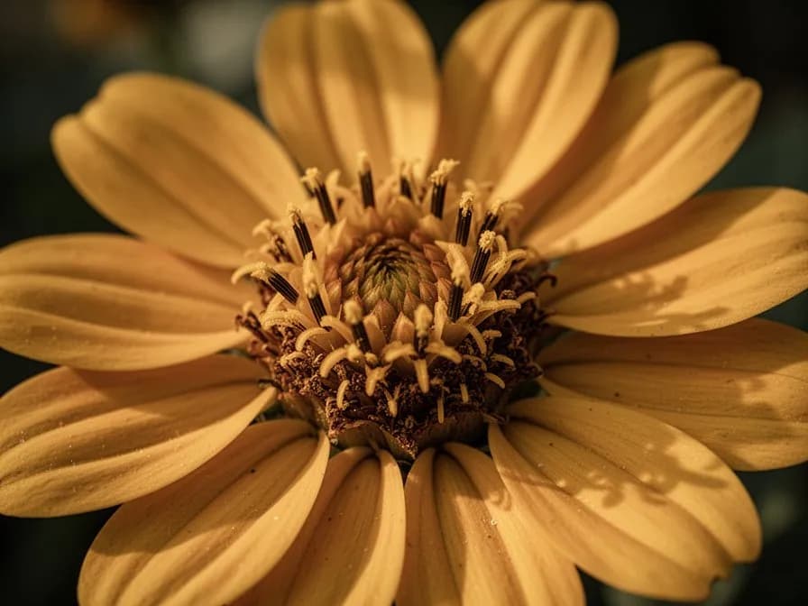 Getrocknetes Tithonia-Blumenarrangement