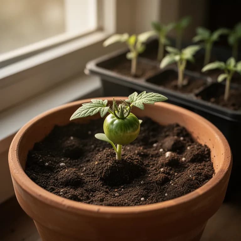 Green Zebra Tomate - Aussaat