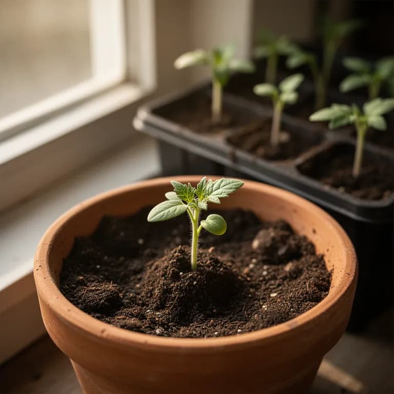 Erbstück-Tomate - Aussaat