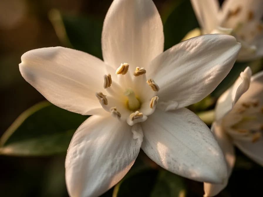 Sternjasmin als dichter Bodendecker in einem gestalteten Garten
