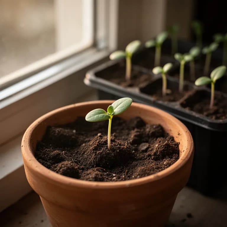 Turmeric - Rhizome Sprouting