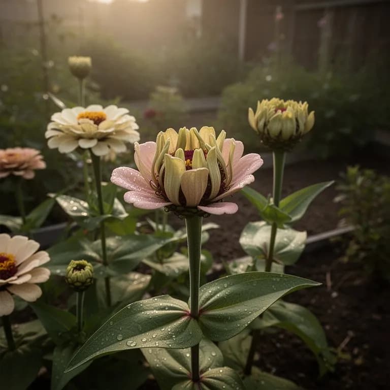 Zinnienblüten-Konfetti-Salat