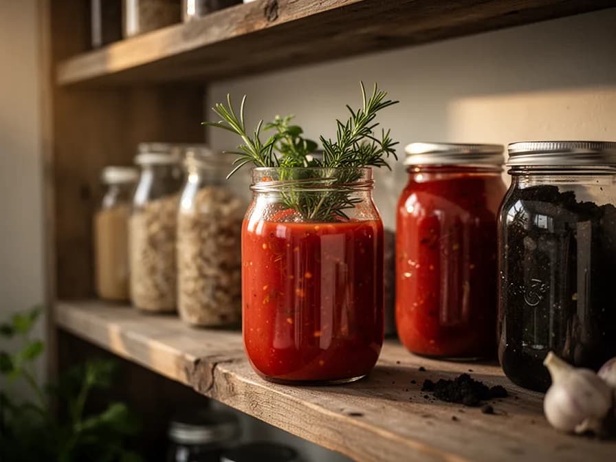 Gerösteter Paprika-Hummus