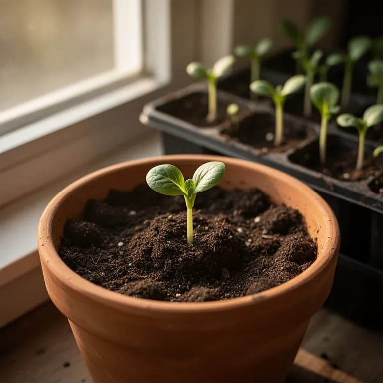 Pak Choi - Keimung
