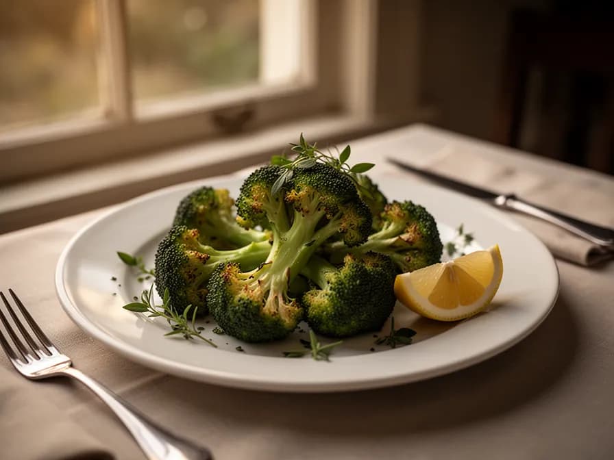 Crispy Roasted Broccoli