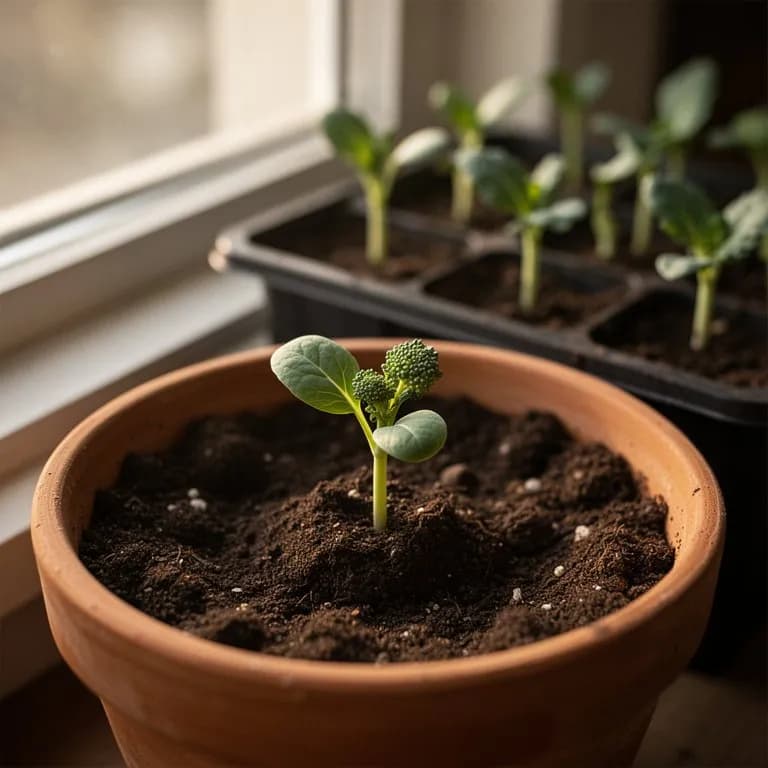 Sprouting-Brokkoli - Aussaat