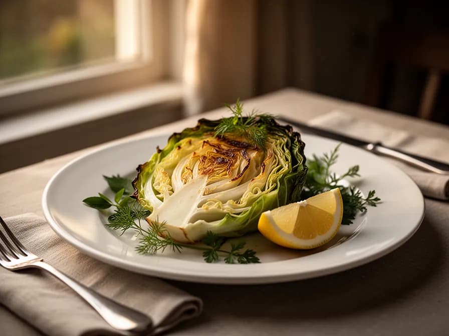 Selbstgemachtes Sauerkraut fermentiert in einem Einmachglas