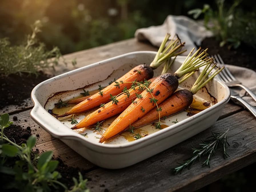 Honey-Glazed Roasted Carrots