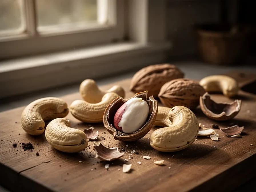 Thailändisches Cashew-Hühnchen-Pfannengericht