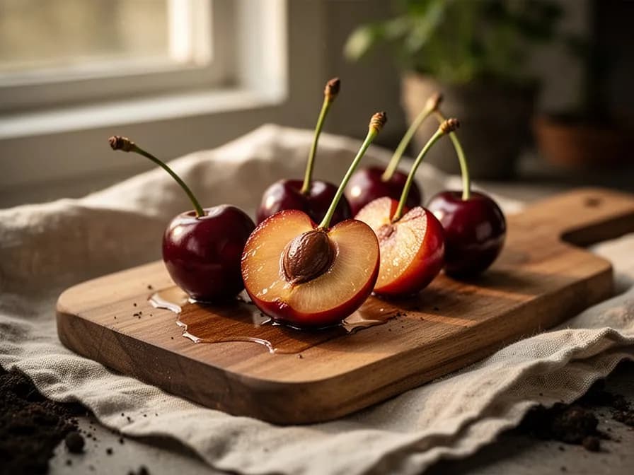 Frische Lapins-Kirsch-Salsa