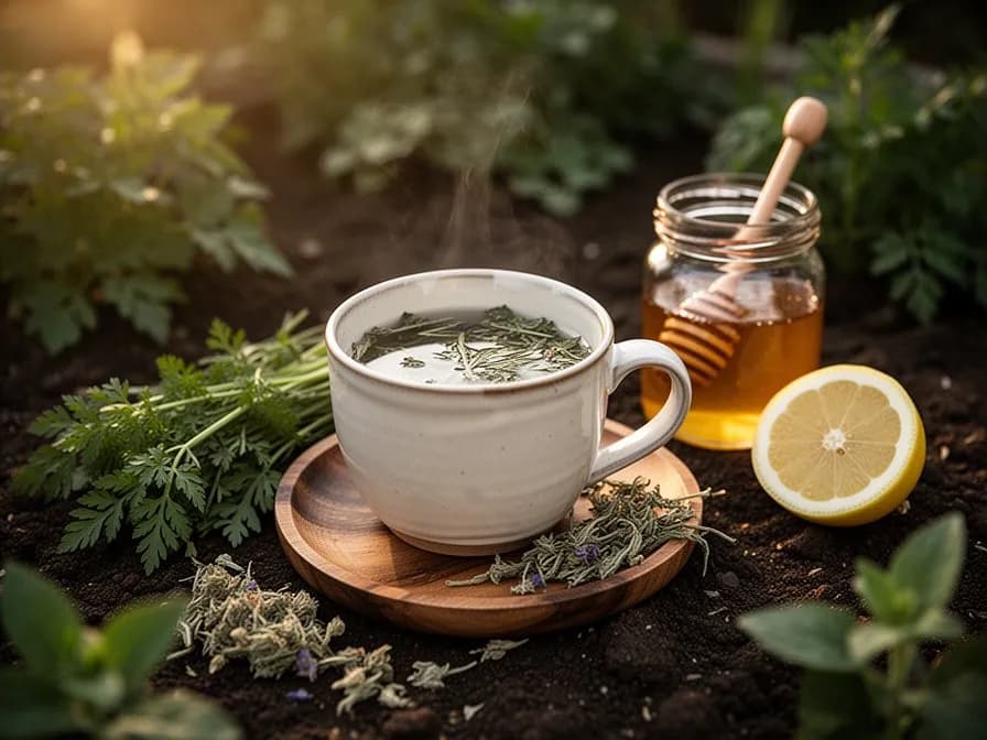 Infusión herbal clásica de damiana