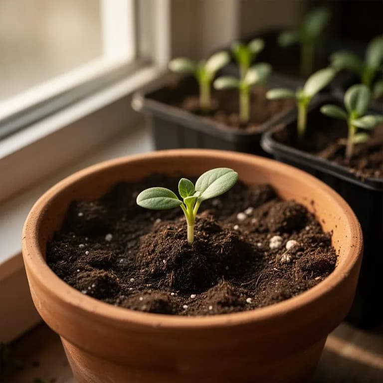 Dianthus anual - Germinación de la semilla