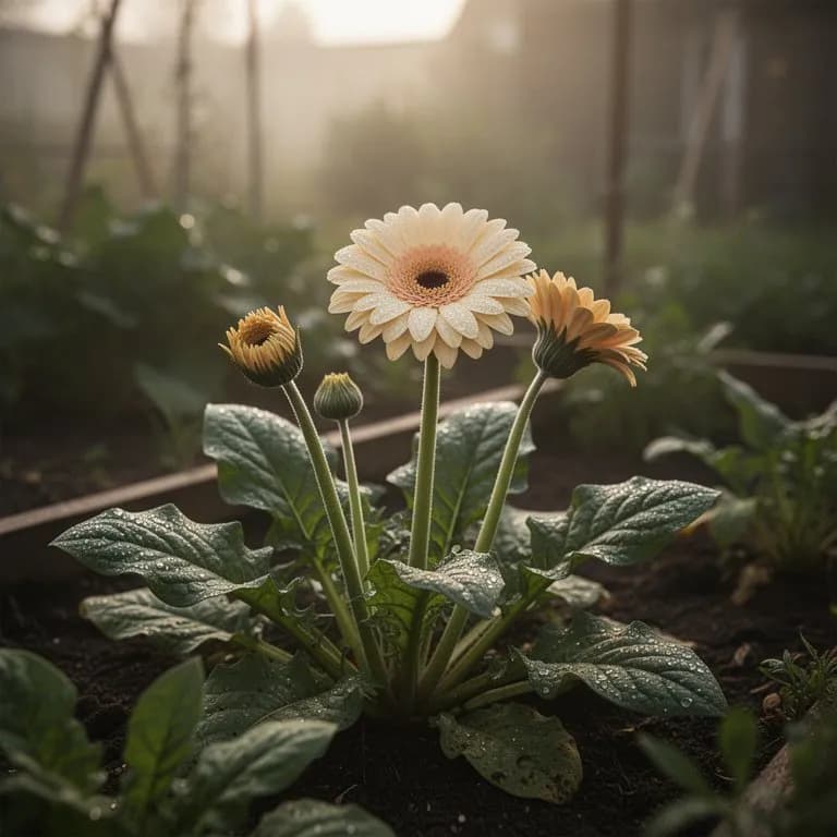 Floating Gerbera Centerpiece