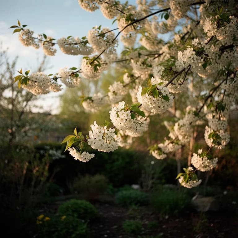 Trauben duftender blassgelber Lindenblüten, die unter einem flügelförmigen Hochblatt hängen