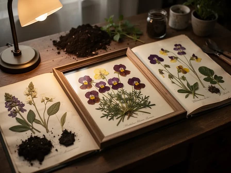Nemesie-Blumenarrangement für den Frühlingstisch