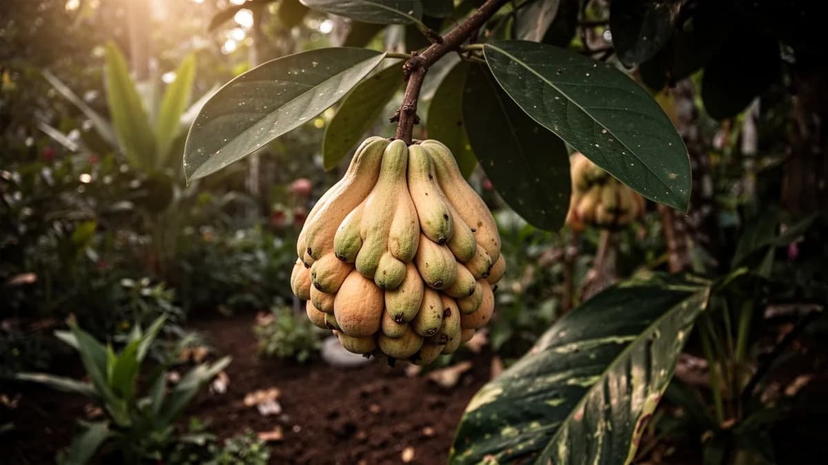 Árbol de chicozapote maduro con una copa perenne y densa