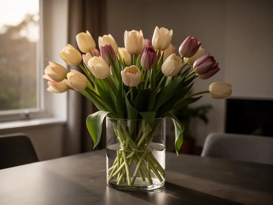 Tulip Petal Spring Salad